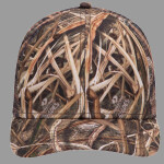 OTTO CAP® Mossy Oak Camouflage Superior Polyester Twill 6 Panel Low Profile Mesh Back Trucker Hat