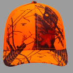 OTTO CAP® Mossy Oak Camouflage 6 Panel Low Profile Mesh Back Trucker Hat