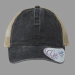Women's Washed Mesh-Back Cap