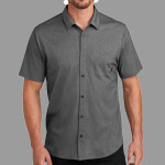 Extend Short Sleeve Button Up