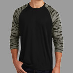 Drift Camo Colorblock Long Sleeve Tee