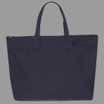 Tote with Top Zippered Closure