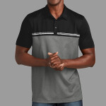 Sunset Blocked Polo