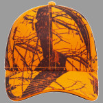 OTTO CAP® Mossy Oak® Camouflage Sandwich Visor 6 Panel Low Profile Baseball Cap