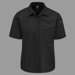 Women's Poplin Airflow Cook Shirt with OilBlok