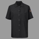 Women's Mimix™ Short Sleeve Cook Shirt with OilBlok