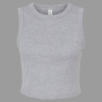 Women's Micro Rib Muscle Crop Tank