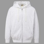 Unisex Vintage Fleece Full-Zip Hooded Sweatshirt
