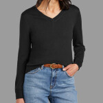Women's Washable Merino V Neck Sweater
