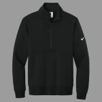 Club Fleece Sleeve Swoosh 1/2 Zip