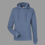 Unisex Pigment-Dyed Fleece Hooded Sweatshirt