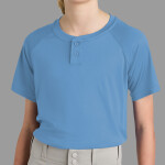 Youth PosiCharge ® Competitor 2 Button Henley