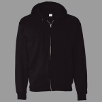 Unisex USA-Made Super Heavy Thermal Lined Full-Zip Hooded Sweatshirt