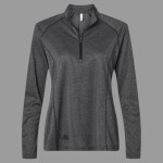 Women's Space Dyed Quarter-Zip Pullover