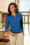 Port Authority® - Ladies EZCotton™ Pique 3/4-Sleeve Polo. L801