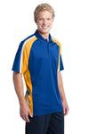 Sport-Tek® - Tricolor Micropique Sport-Wick® Polo. ST654 