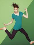 District® - Juniors Modal Blend Double V-Neck Tee DT282