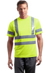 CornerStone® - ANSI Class 3 Short Sleeve Snag-Resistant Reflective T-Shirt. CS408