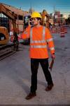 CornerStone® - ANSI Class 3 Long Sleeve Snag-Resistant Reflective T-Shirt. CS409